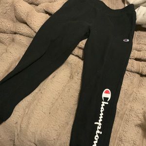 Champion black small joggers